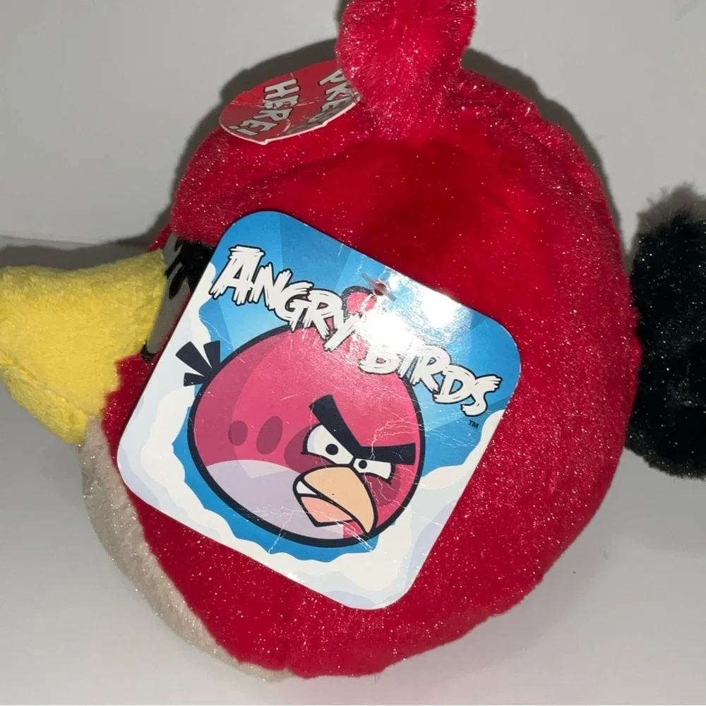 Red Angry Bird Plush Toy - Official Angry Birds Character